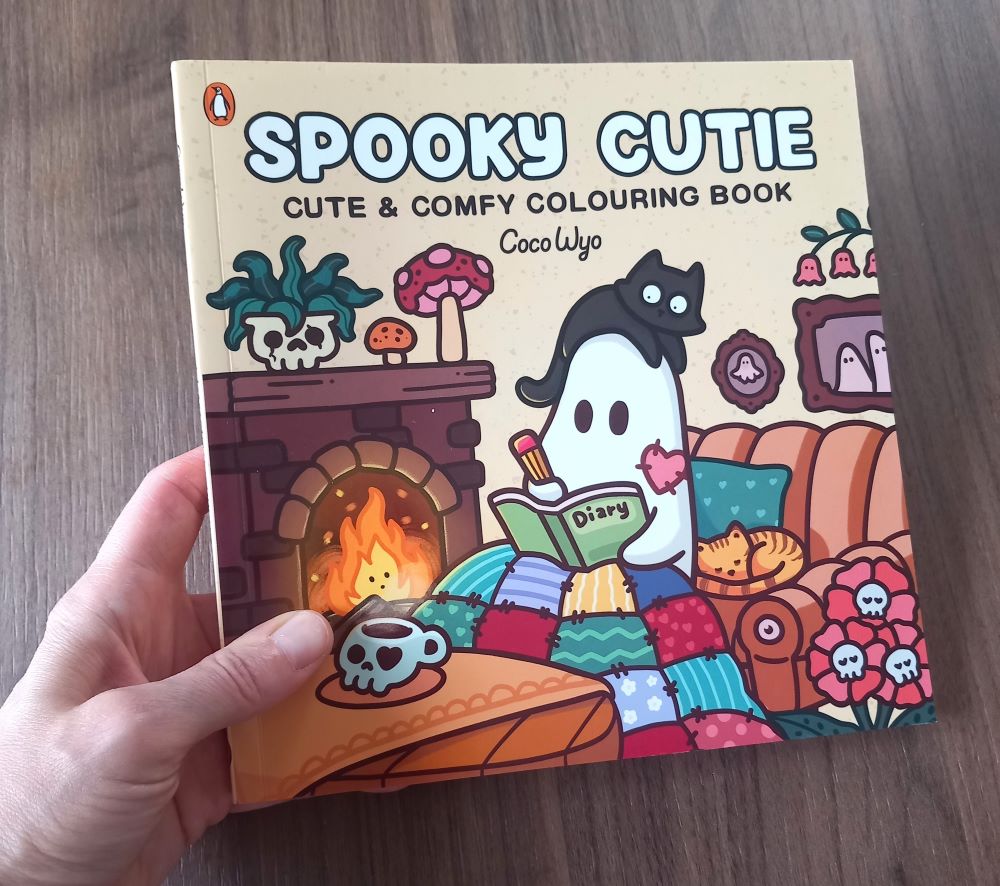 Coco Wyo - Spooky Cutie - strašidelné roztomilé omalovánky